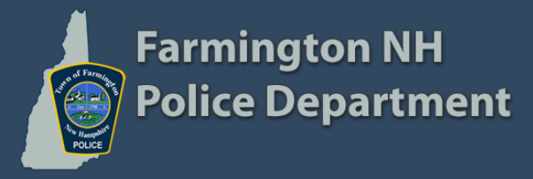 Farmington NH Police Department Header